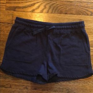 Girl’s Navy Athletic Shorts